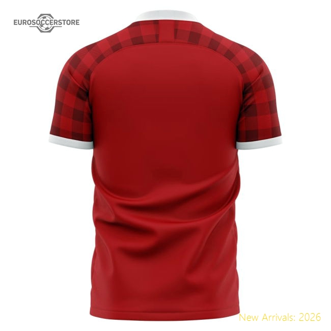 2025-2026 Stade Reims Home Concept Football Shirt-Vantage Point Soccer